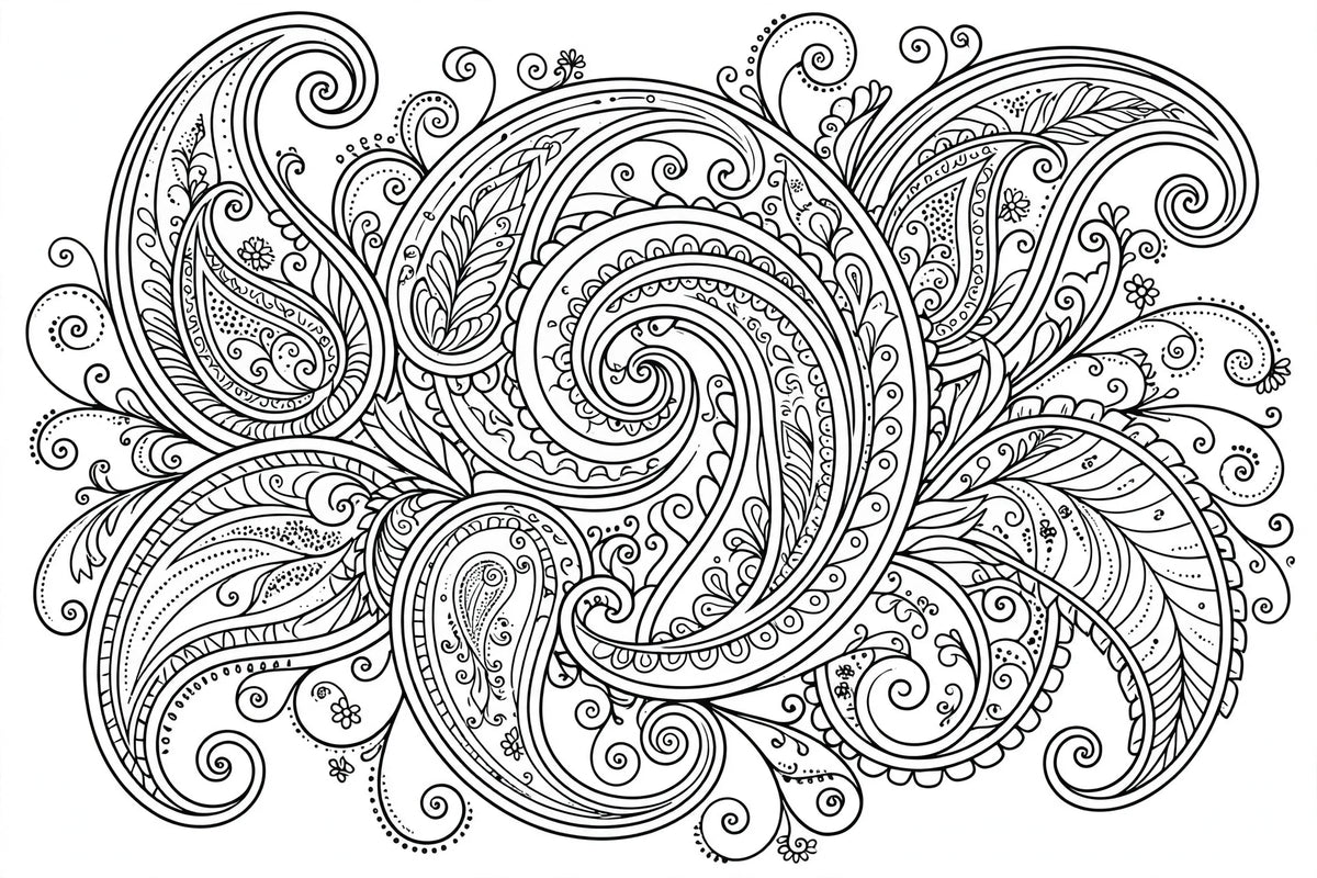Mandala Coloring Pages Vol. 1 — Printable Digital Download